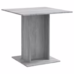 vidaXL Dining Table Kitchen Dinner Table Dining Room Table Engineered Wood - grey sonoma