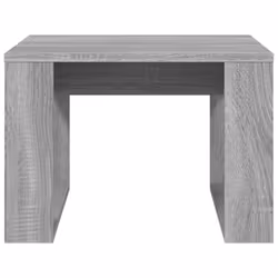 vidaXL Side Table Grey Sonoma Engineered Wood Sofa Console Couch Tea End Table