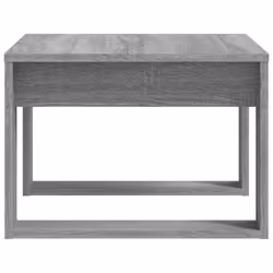 vidaXL Side Table Grey Sonoma Engineered Wood Sofa Console Couch Tea End Table - Additional view 4