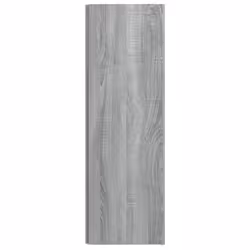 vidaXL Corner Cabinet Rack Standing Shelf Storage Cabinet Engineered Wood - grey sonoma, 33 x 33 x 100 cm - Additional view 5