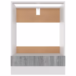 vidaXL Kitchen Cabinet Home Storage Shelf Organiser Cupboard Engineered Wood - grey sonoma - Additional view 4