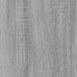 vidaXL Bathroom Cabinet Cupboard Storage Rack Washer Shelf Engineered Wood - grey sonoma - Additional view 8