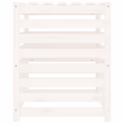 vidaXL Composter Solid Wood Pine Multi Colours 63.5x63.5x77.5/82.5x82.5x99.5cm - white pine, 63.5 x 63.5 x 77.5 cm - Additional view 6