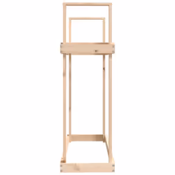 vidaXL Solid Wood Pine Firewood Rack Log Store Wood Shed Holder Multi Colours - brown - Additional view 5