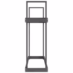 vidaXL Solid Wood Pine Firewood Rack Log Store Wood Shed Holder Multi Colours - grey - Additional view 5