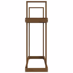 vidaXL Solid Wood Pine Firewood Rack Log Store Wood Shed Holder Multi Colours - honey brown - Additional view 5