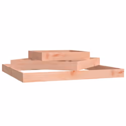 vidaXL Planter 112x112x27 cm Solid Wood Douglas Raised Bed Flower Plant Pot