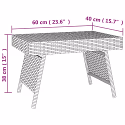 VidaXL 319409 coffee/side/end table - Additional view 7