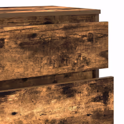 vidaXL Drawer Cabinet Engineered Wood Storage Cabinet Chest Multi Colours - smoked oak - Additional view 6