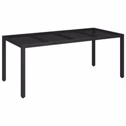 VidaXL 319903, Black, 1900 mm, 900 mm, 750 mm