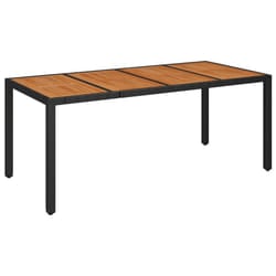 VidaXL 319905 outdoor table Black