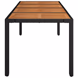 VidaXL 319905 outdoor table Black - Additional view 4