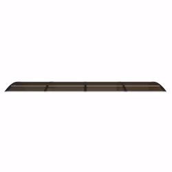 vidaXL Door Canopy Black 350x100 cm Polycarbonate Outdoor Awning Rain Shelter - Additional view 3