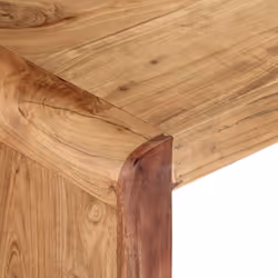 vidaXL Bench Hall Dining Bench Seating Wooden Bench Chair Solid Wood Acacia - Additional view 4