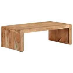 vidaXL Coffee Table Dining Table Wooden Side Tea End Table Solid Wood Acacia