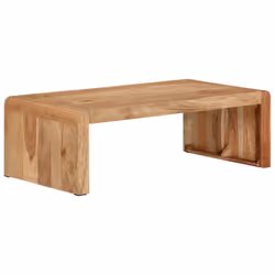 vidaXL Coffee Table Dining Table Wooden Side Tea End Table Solid Wood Acacia - Additional view 6
