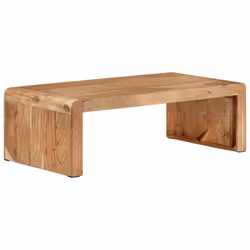 vidaXL Coffee Table Dining Table Wooden Side Tea End Table Solid Wood Acacia - Additional view 7