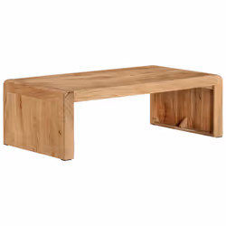 vidaXL Coffee Table Dining Table Wooden Side Tea End Table Solid Wood Acacia - Additional view 9