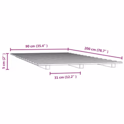 VidaXL 824550 bed frame - Additional view 8