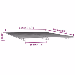 VidaXL 824568 bed frame - Additional view 8