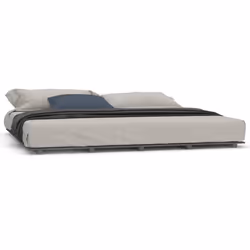 VidaXL 824585, Grey, 180 cm, 2 m, 5 cm, 1800 x 2000 mm, 1 pc(s)