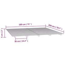 VidaXL 824585 bed frame - Additional view 8