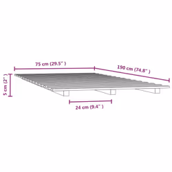 VidaXL 824593 bed frame - Additional view 8