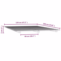 VidaXL 824598 bed frame - Additional view 8