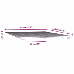 VidaXL 824604 bed frame - Additional view 8