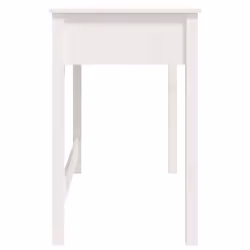 vidaXL Solid Wood Pine Desk with Drawers Writing Standing Desk Multi Colours - white - Additional view 7