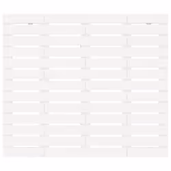 VidaXL 824674 headboard/footboard White - Additional view 4