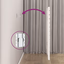 VidaXL 824674 headboard/footboard White - Additional view 6