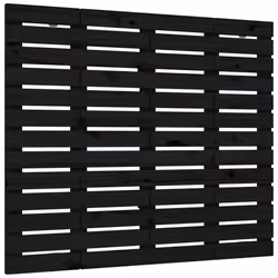 VidaXL 824682, Black, Pinewood, 1260 mm, 91.5 cm, 30 mm