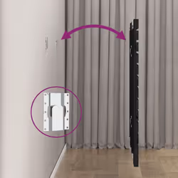 VidaXL 824682 headboard/footboard Black - Additional view 6