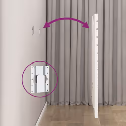 VidaXL 824694 headboard/footboard White - Additional view 6