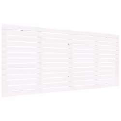 VidaXL 824719, White, Pinewood, 2060 mm, 63 cm, 30 mm