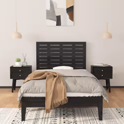 VidaXL 824727 headboard/footboard Black