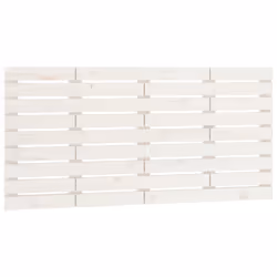VidaXL 824739, White, Pinewood, 1560 mm, 63 cm, 30 mm