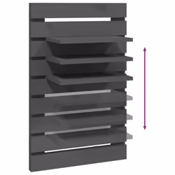 VidaXL 824765 shelve Pine Grey - Additional view 8