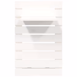 vidaXL 2x Solid Wood Pine Wall-mounted Bedside Shelves Storage Multi Colours - white - Additional view 5