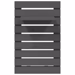 vidaXL 2x Solid Wood Pine Wall-mounted Bedside Shelves Storage Multi Colours - grey - Additional view 5