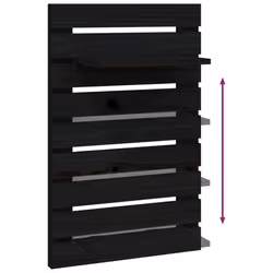 VidaXL 824772 shelve Pine Black - Additional view 8