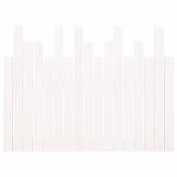 VidaXL 824774 headboard/footboard White - Additional view 5