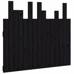 VidaXL 824777, Black, Pinewood, 1080 mm, 80 cm, 30 mm