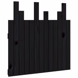 VidaXL 824807, Black, Pinewood, 825 mm, 80 cm, 30 mm