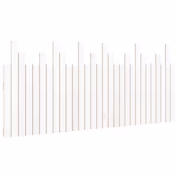 VidaXL 824814, White, Pinewood, 1850 mm, 80 cm, 30 mm