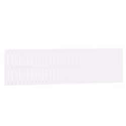 VidaXL 824829, White, Pinewood, 2040 mm, 60 cm, 30 mm