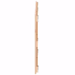 vidaXL Solid Wood Pine Wall Headboard Bed Header Multi Colours Multi Sizes - brown, 166 x 3 x 60 cm - Additional view 4