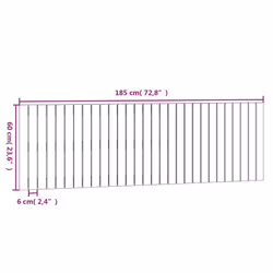 VidaXL 824863 headboard/footboard - Additional view 8