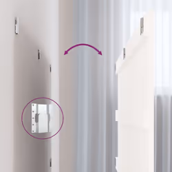 VidaXL 824869 headboard/footboard White - Additional view 6